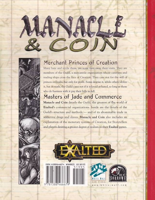 Exalted - Manacle & Coin (B Grade) (Genbrug)